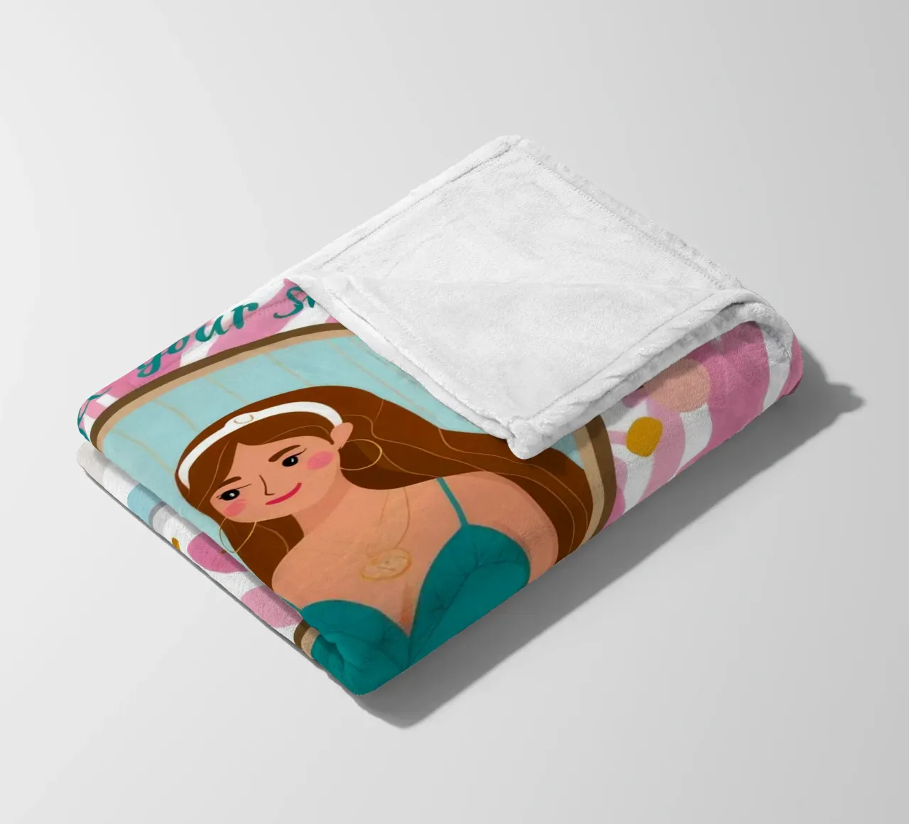 Spiegel-Reflexions-Routine Fleecedecke von Peak Delusion