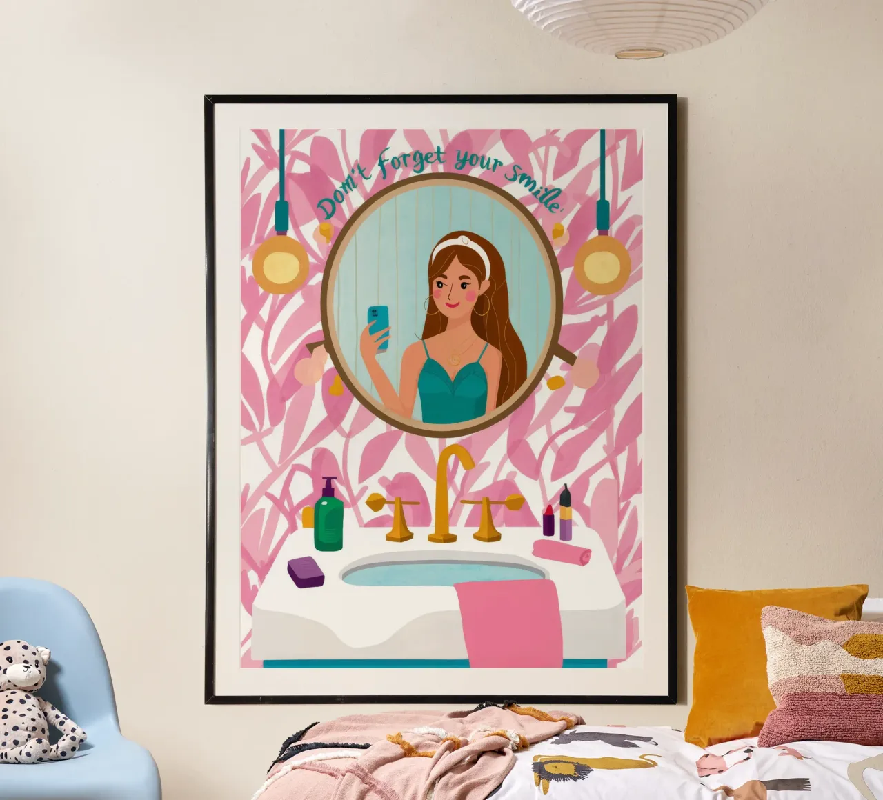 Spiegelreflectieroutine poster van Peak Delusion