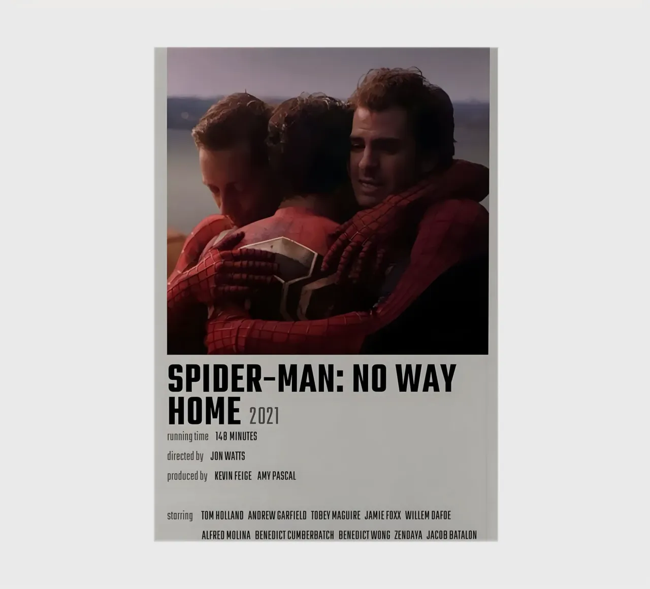 SPIDER-MAN NO WAY HOME 2021 notebook by MVFminimalist