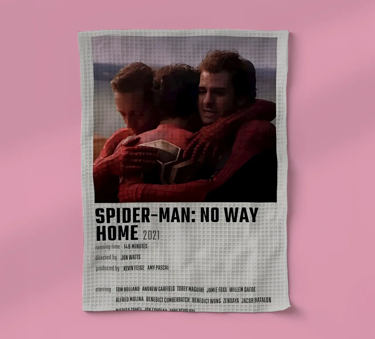 SPIDER-MAN NO WAY HOME 2021 canovaccio da cucina da MVFminimalist