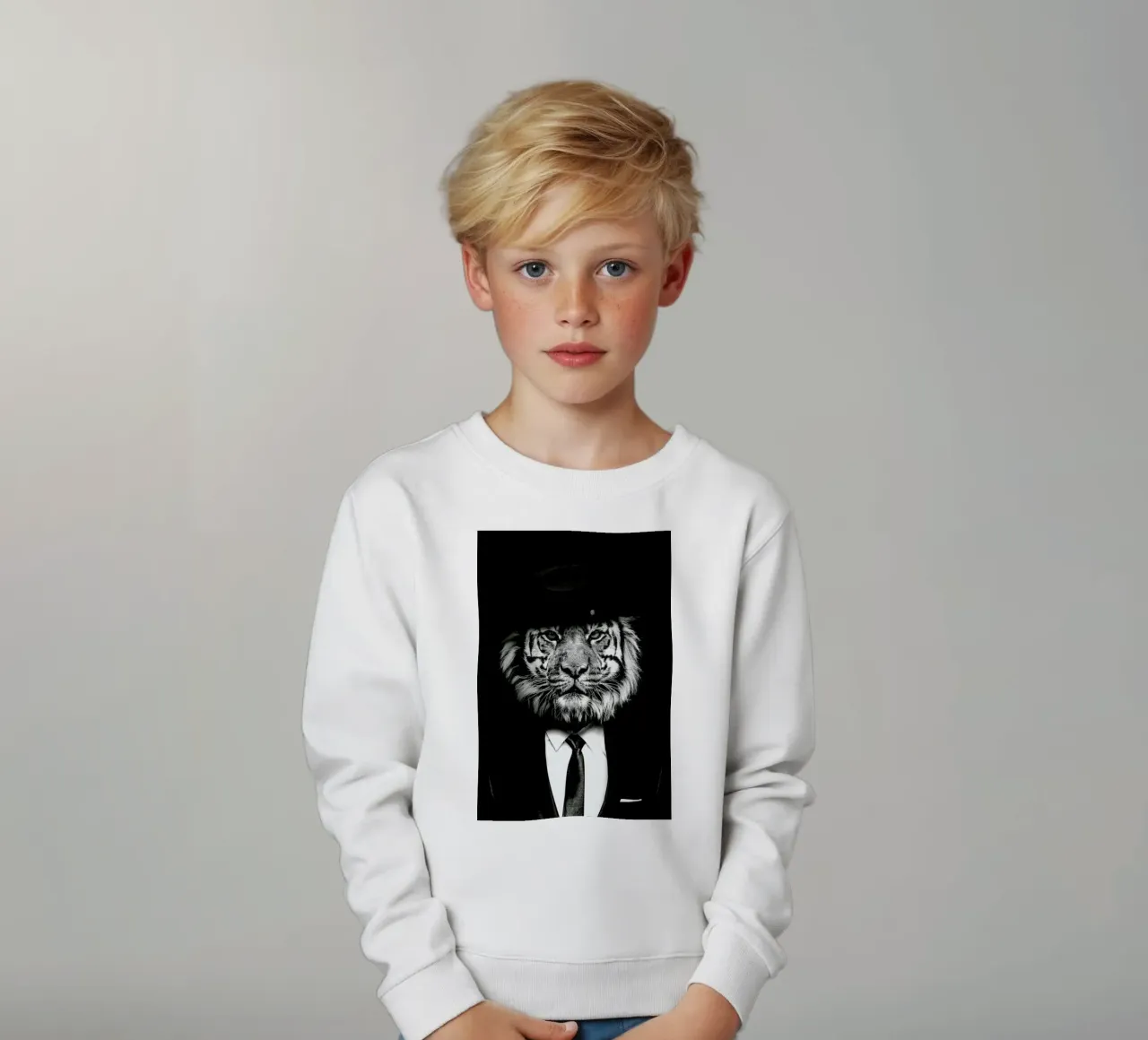 Classy Tiger 3 felpa bambino da Wouter Rikken