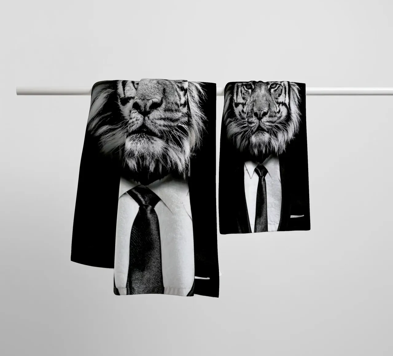 Classy Tiger 3 asciugamano da bagno da Wouter Rikken
