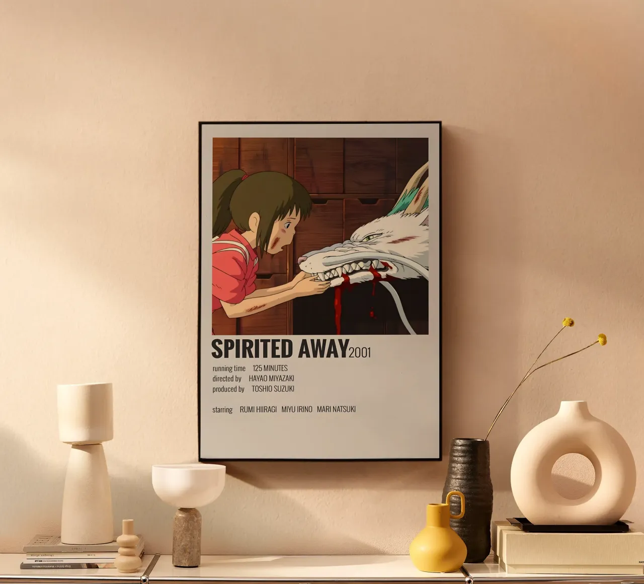 SPIRITED AWAY 2001 alu-dibond by MVFminimalist