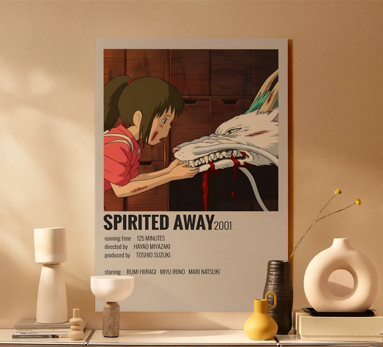 SPIRITED AWAY 2001 alu-dibond by MVFminimalist