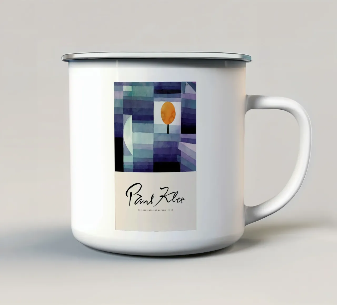 Klee - The Harbinger Of Autumn II tazza in smalto da Vintage by JUNIQE