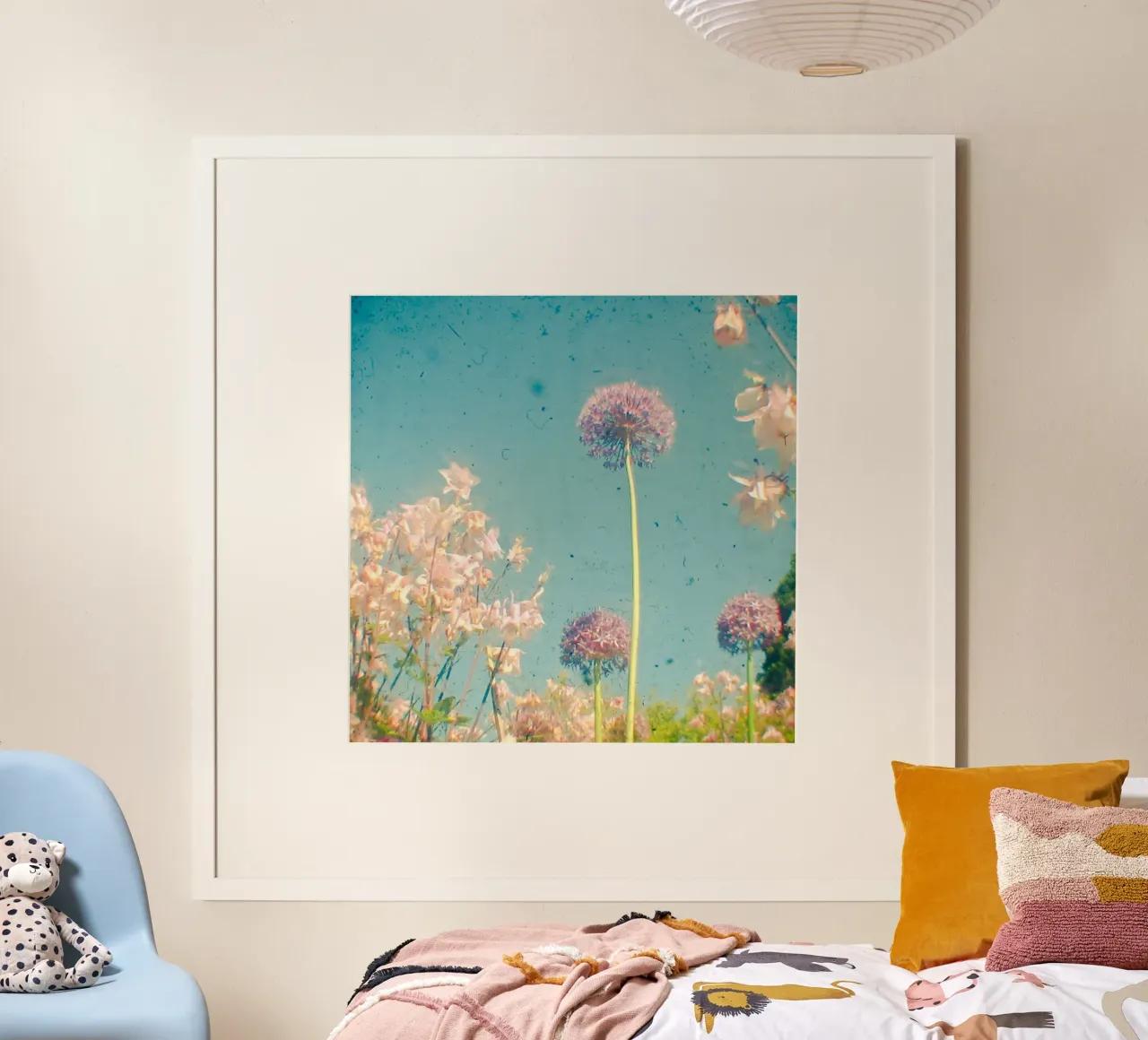 Giardino poster con telaio in alluminio da Cassia Beck Photography