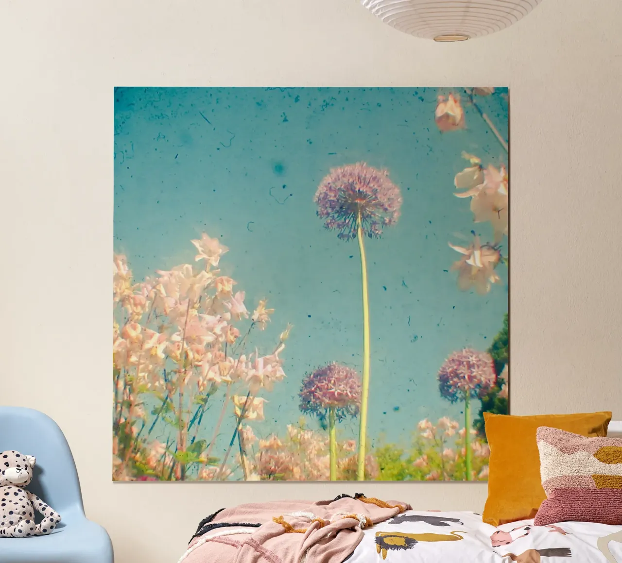 Giardino poster con telaio in alluminio da Cassia Beck Photography