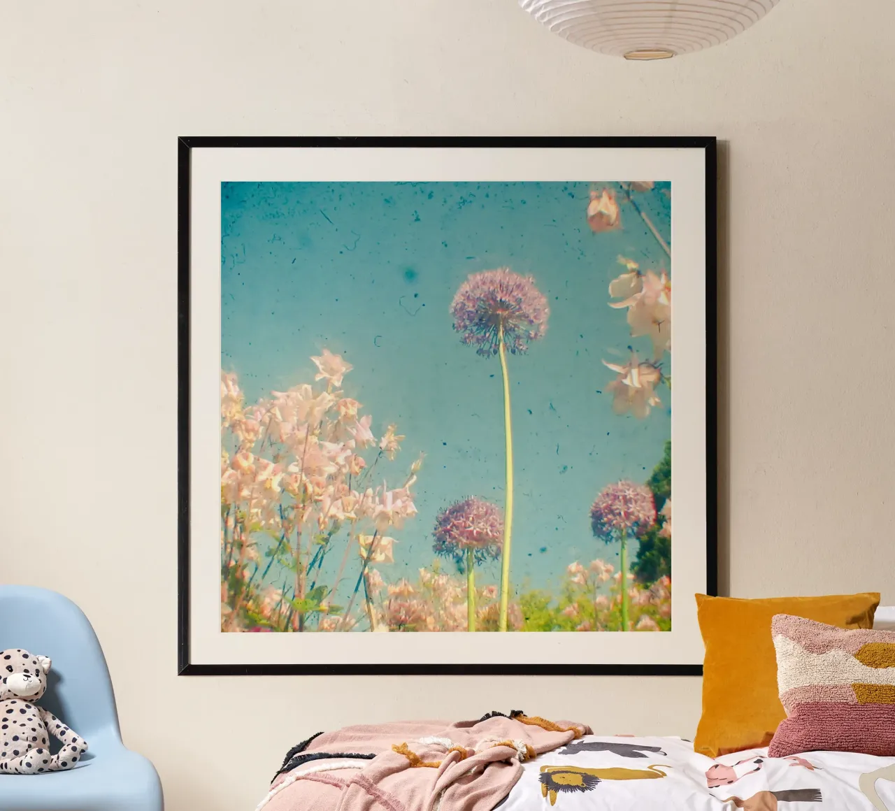 Giardino poster con telaio in alluminio da Cassia Beck Photography