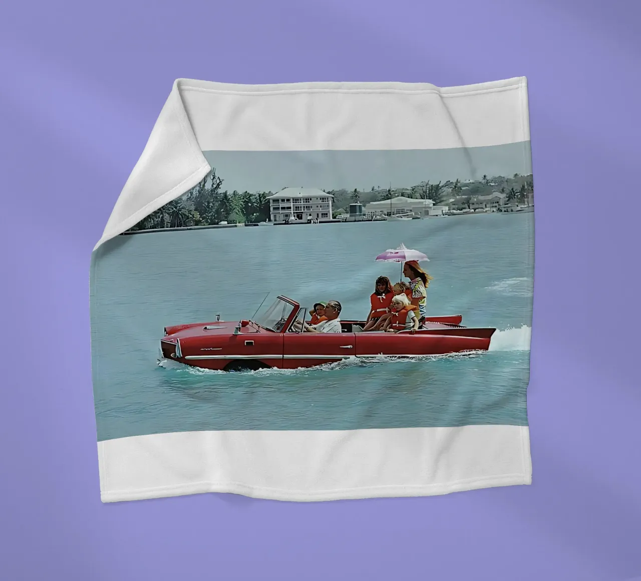 Slim Aarons - Unità di mare coperta in pile da kaitlinparkershop