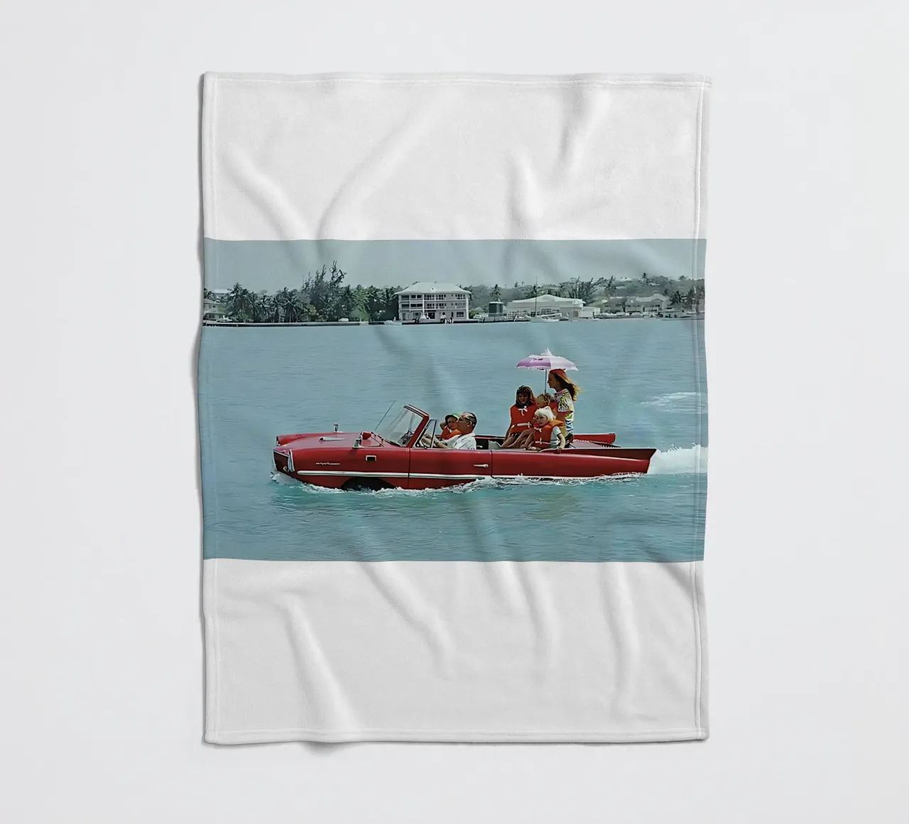 Slim Aarons - Unità di mare coperta in pile da kaitlinparkershop