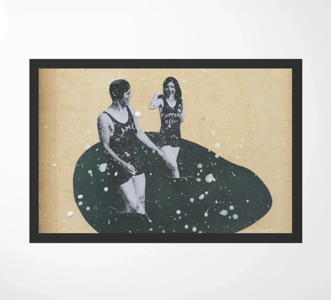 Schizzo zerbino da Cassia Beck Collage