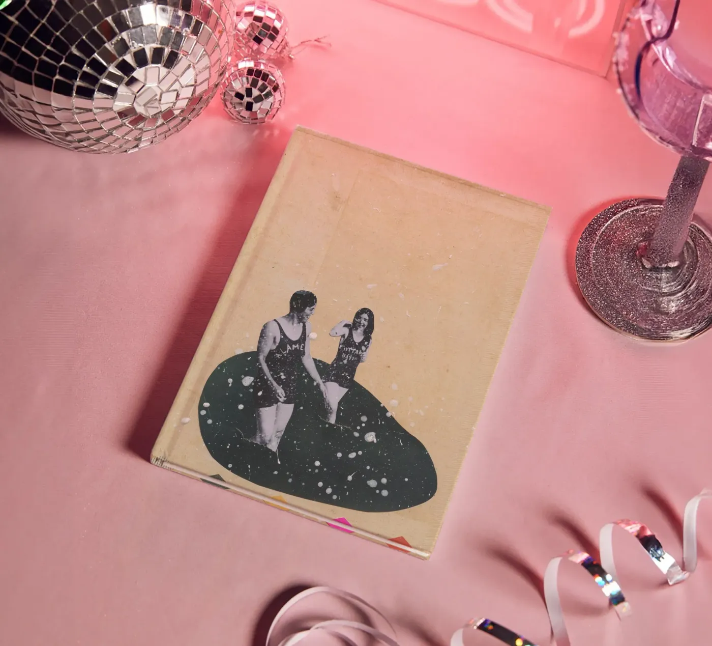 Splash notebook by Cassia Beck Collage