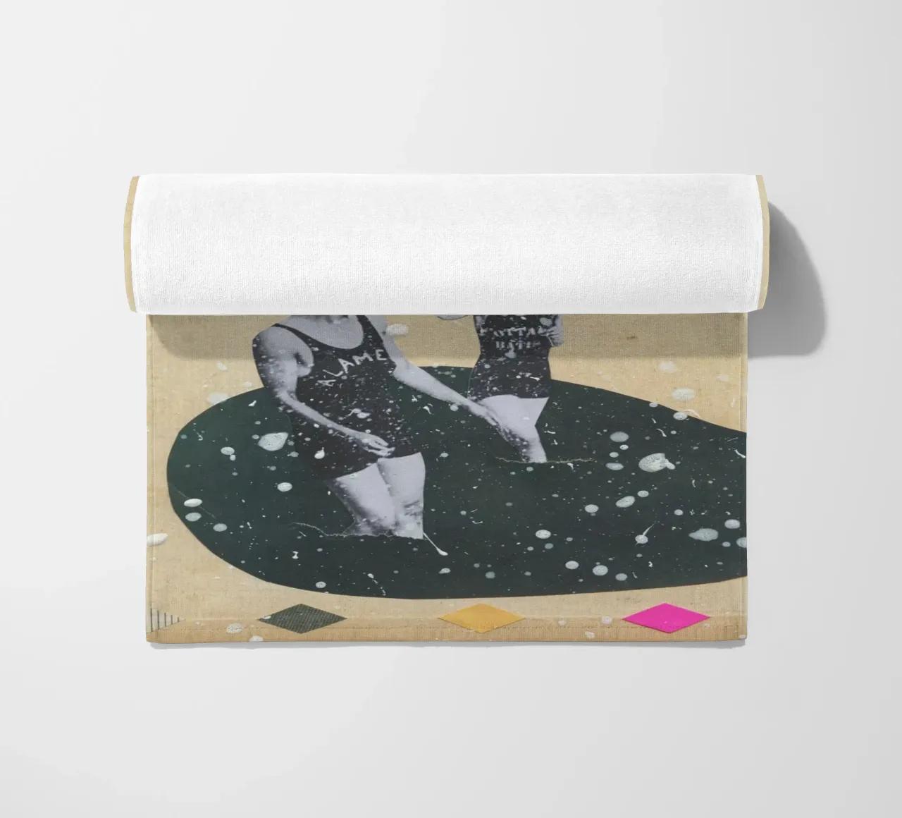 Schizzo telo mare da Cassia Beck Collage