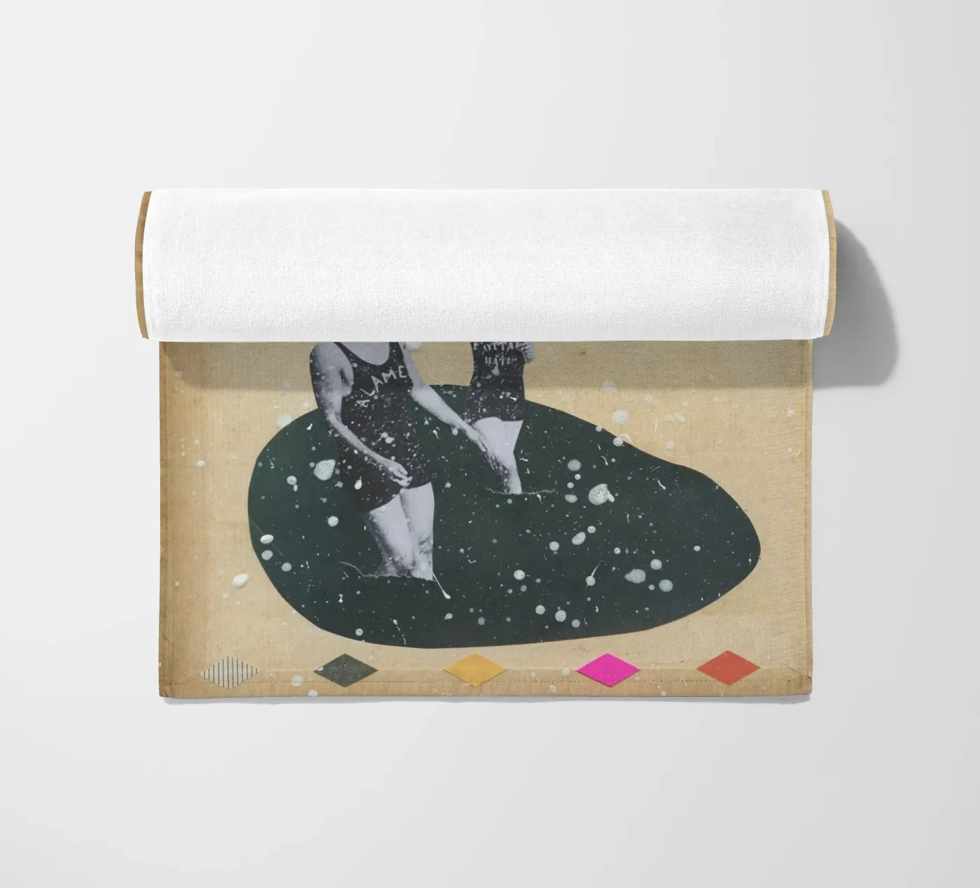 Schizzo telo mare da Cassia Beck Collage