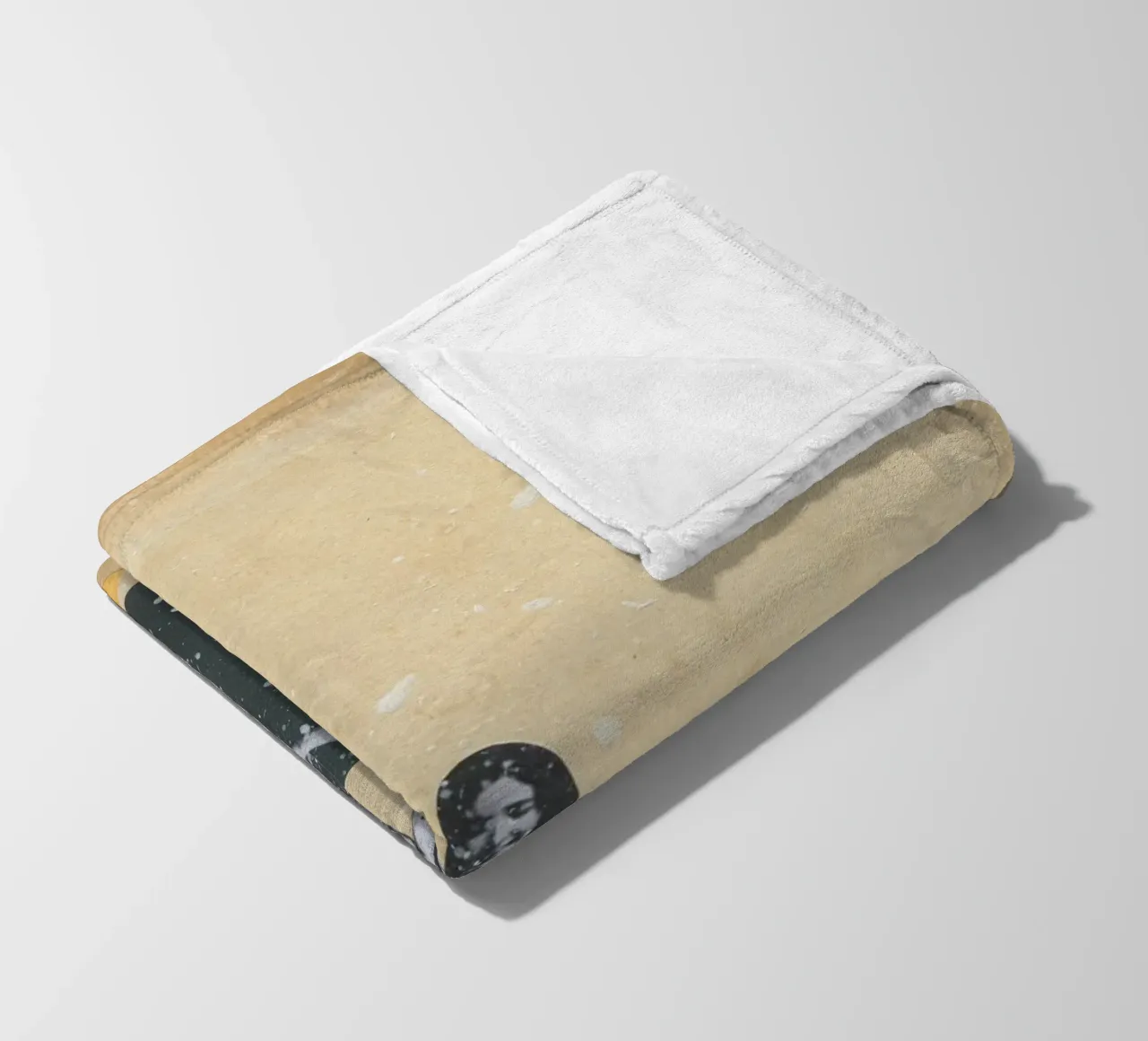 Splash fleecedeken van Cassia Beck Collage