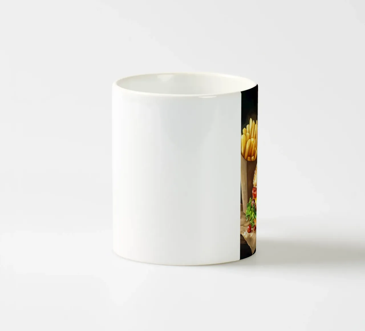 Fast food tazza in ceramica da Justyna Jaszke JBJart