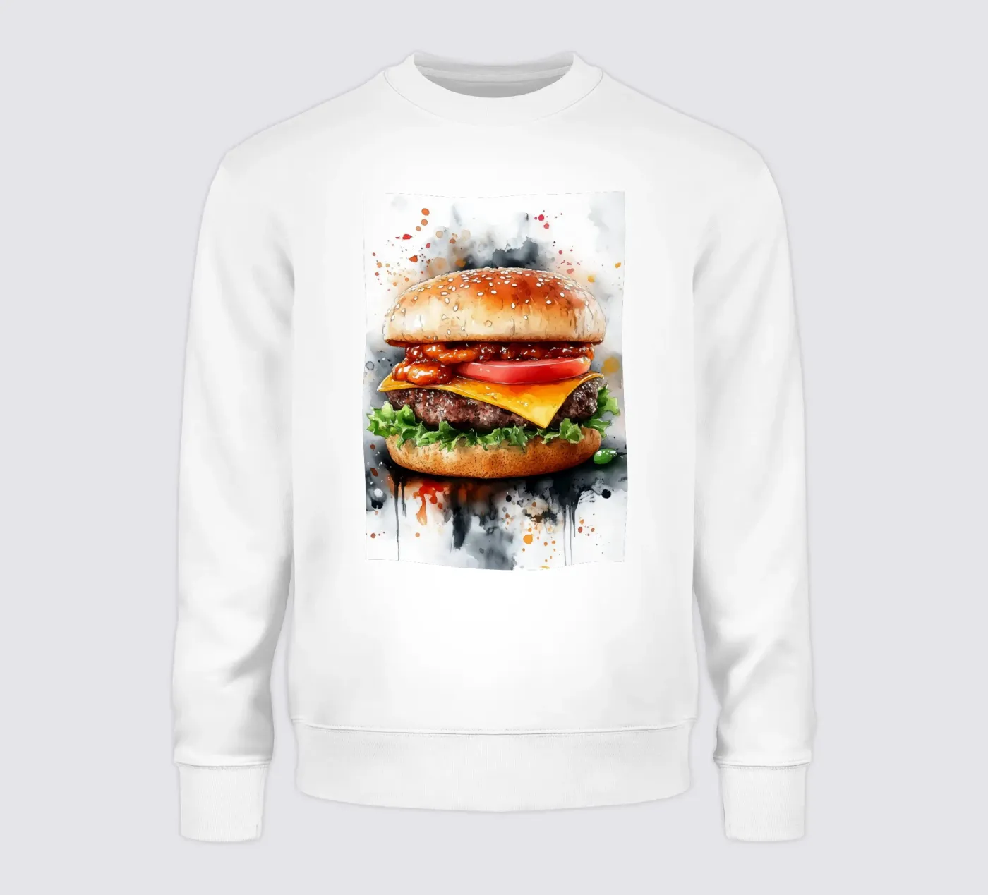 Hamburger felpa da Justyna Jaszke JBJart