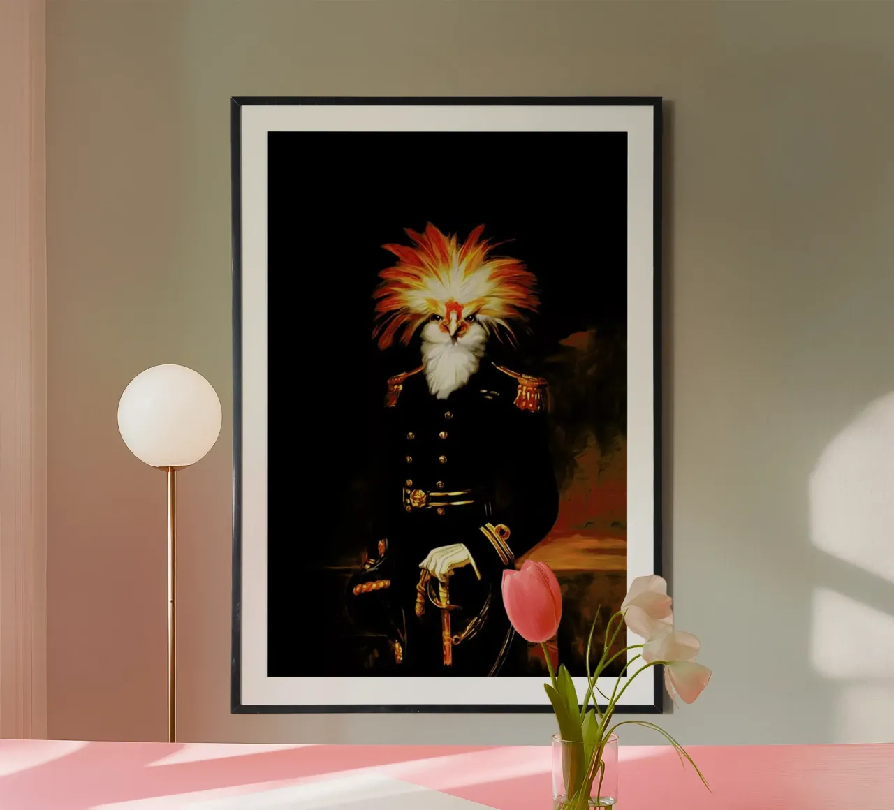 Cormac poster con telaio in plastica da Tein Lucasson