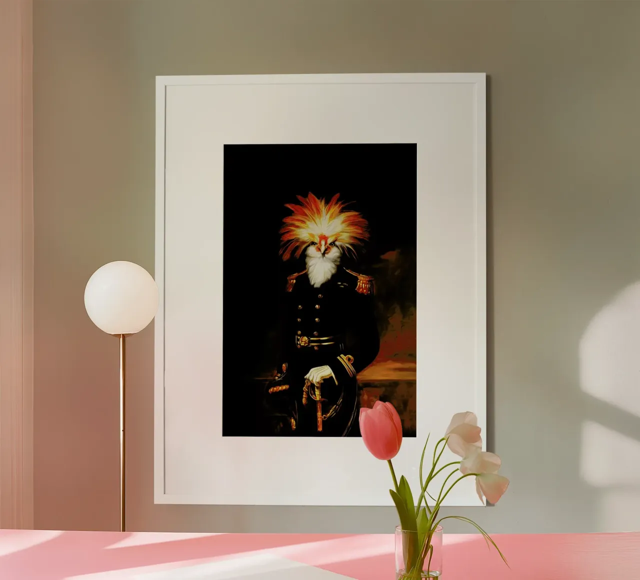 Cormac poster con telaio in plastica da Tein Lucasson
