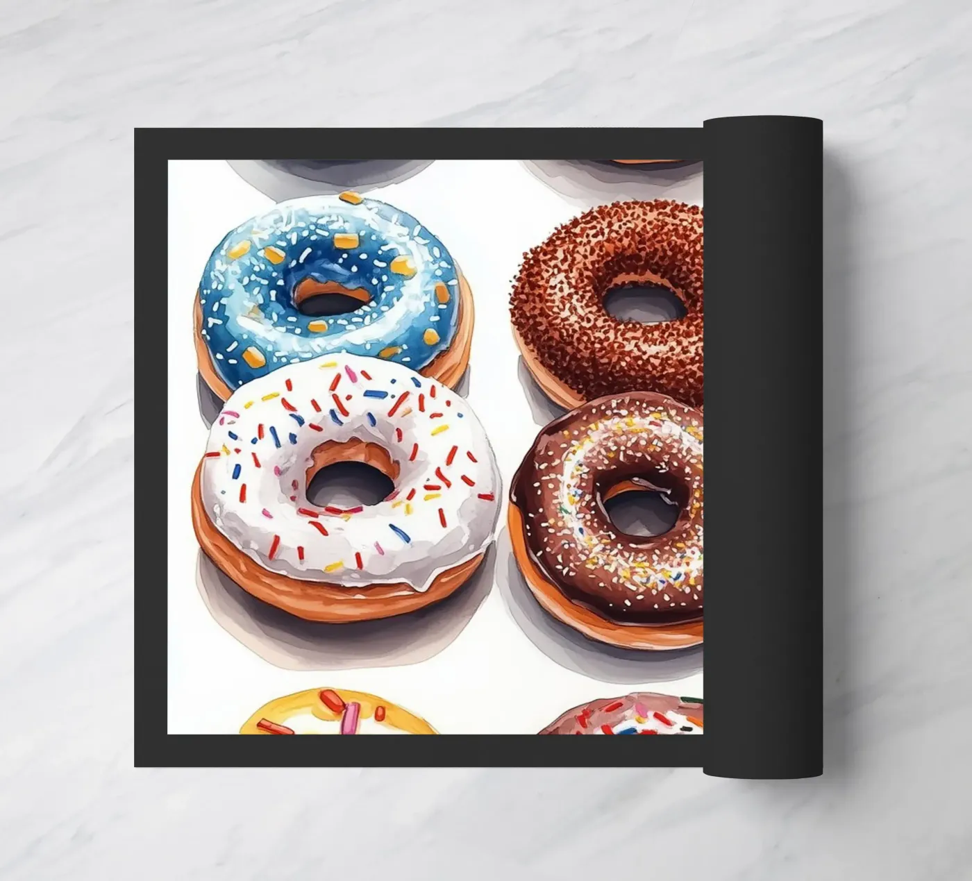 Donuts deurmat van Justyna Jaszke JBJart