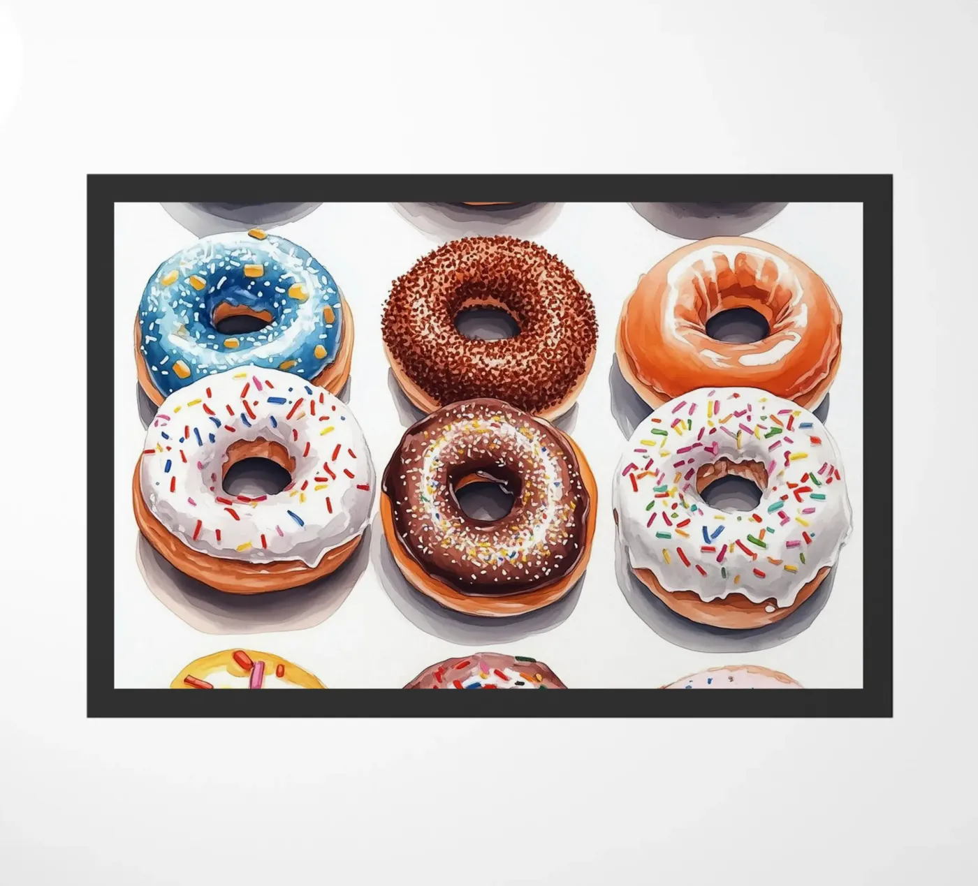 Donuts deurmat van Justyna Jaszke JBJart