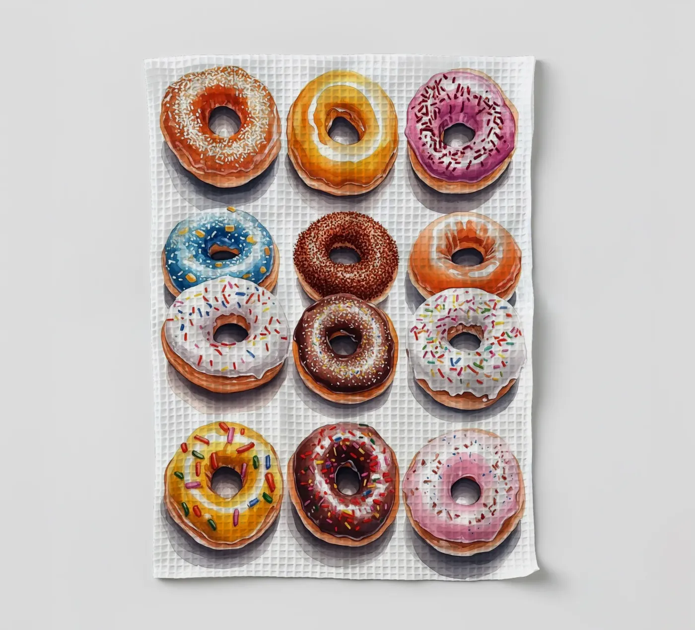 Donuts torchon de Justyna Jaszke JBJart