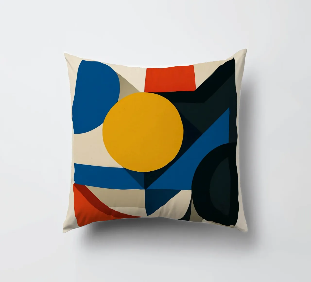 ABSTRACT - Lo scontro di forme e colori cuscino da Art Typo Essentiel