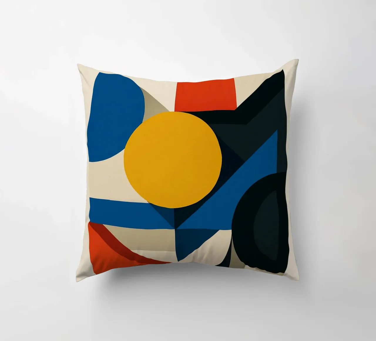 ABSTRACT - Lo scontro di forme e colori cuscino da Art Typo Essentiel