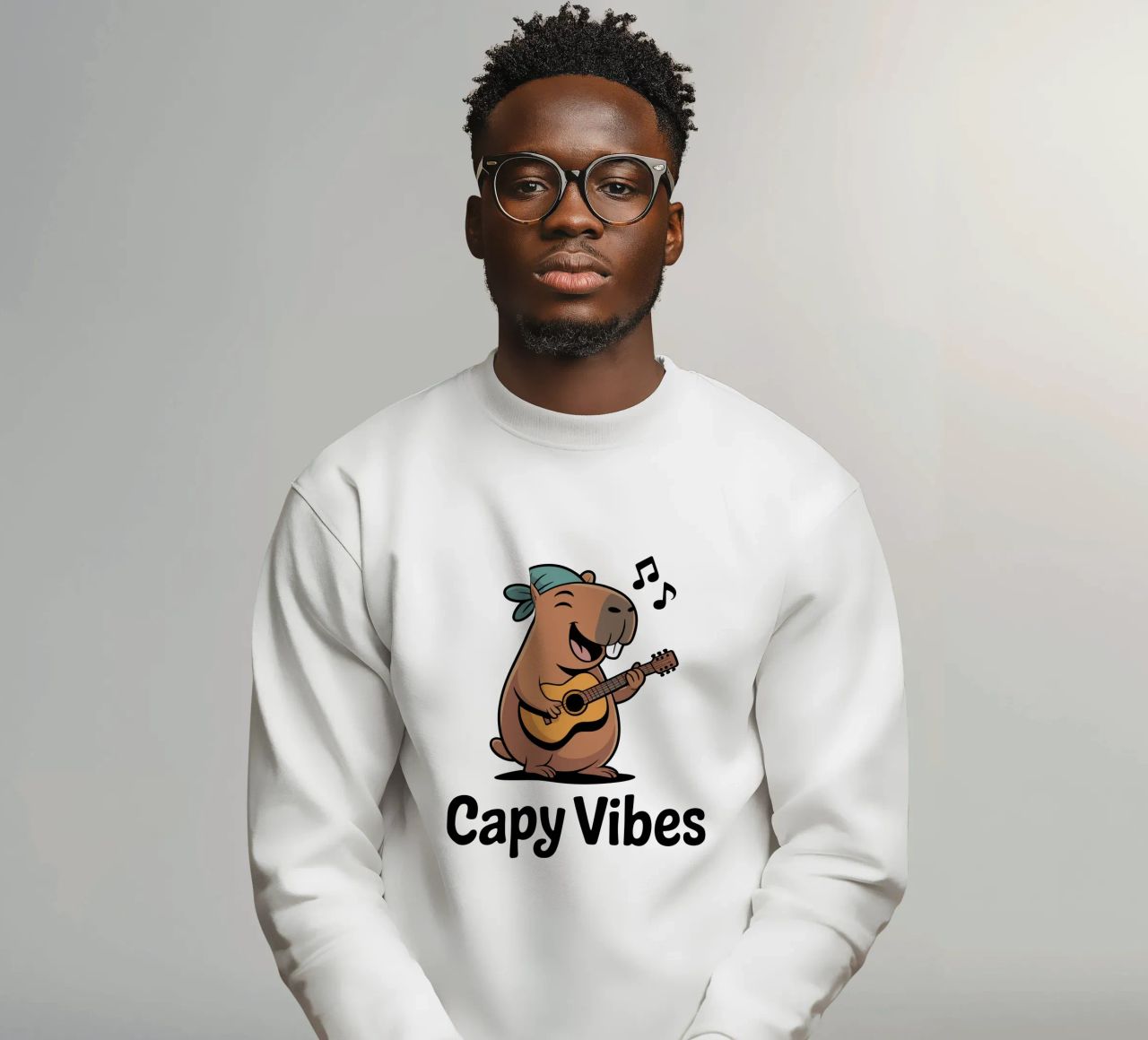 Capy & Bara Capy Vibes felpa da Capy & Bara