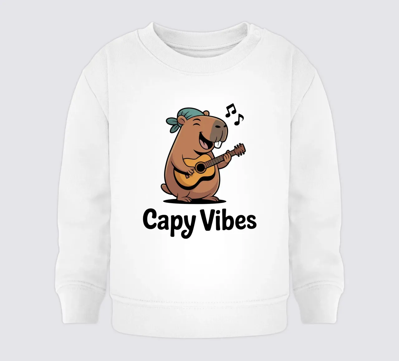 Capy & Bara Capy Vibes Baby Sweatshirt von Capy & Bara