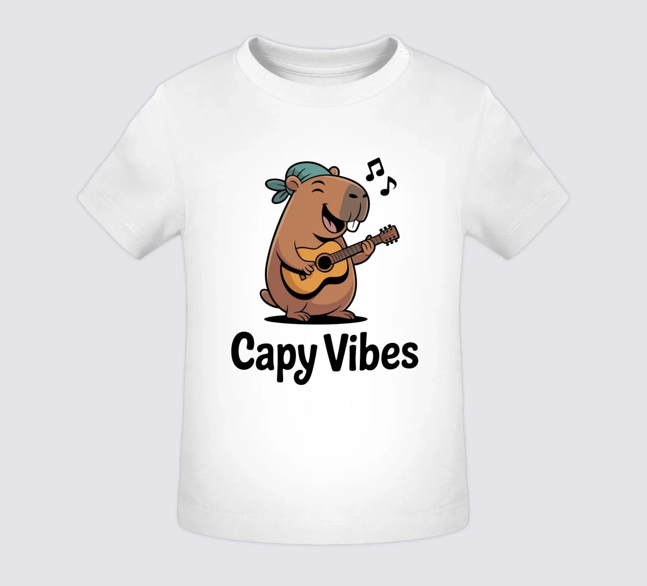 Capy & Bara Capy Vibes maglietta neonato da Capy & Bara