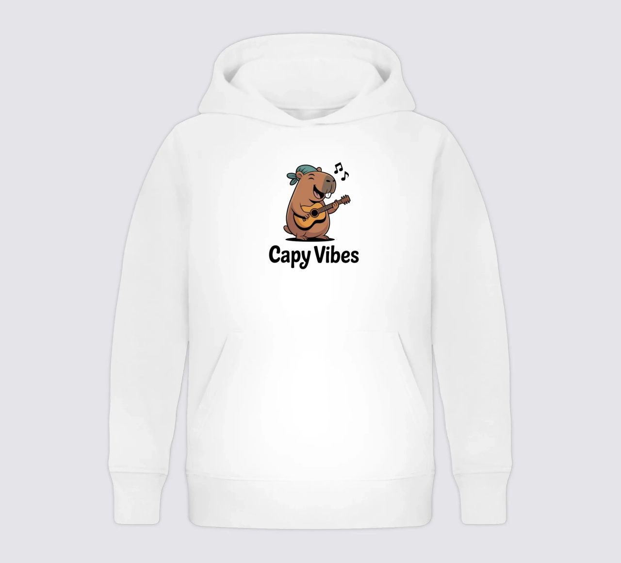 Capy & Bara Capy Vibes felpa bambino con cappuccio da Capy & Bara
