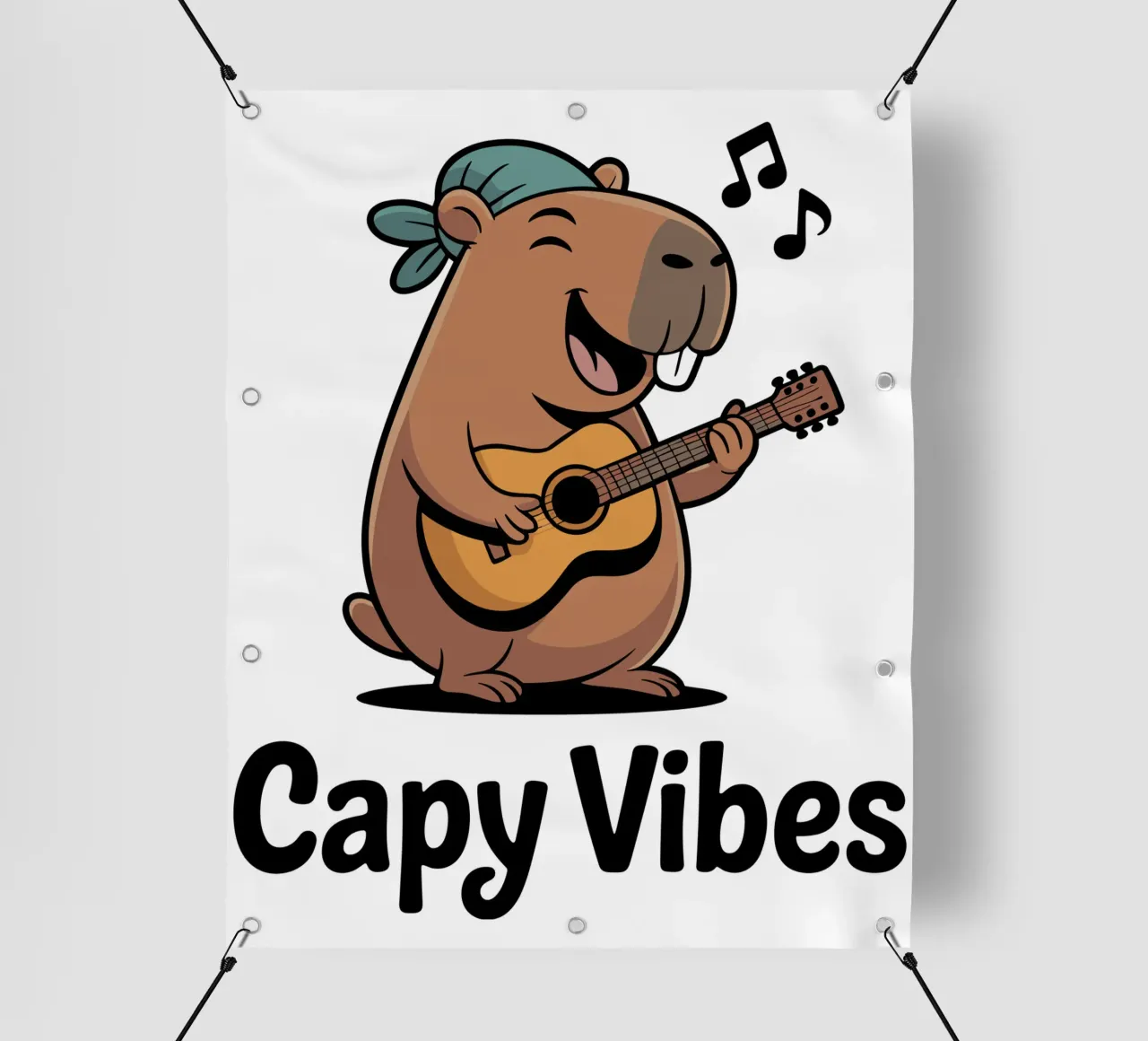 Capy & Bara Capy Vibes PVC Plane von Capy & Bara