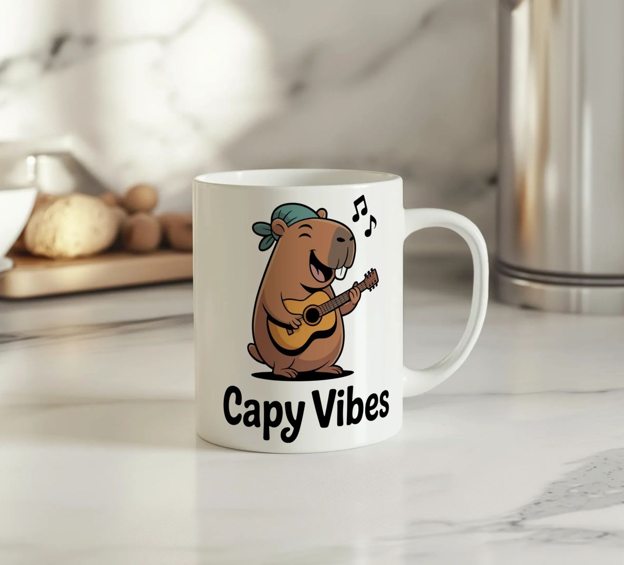 Capy & Bara Capy Vibes keramische mok van Capy & Bara