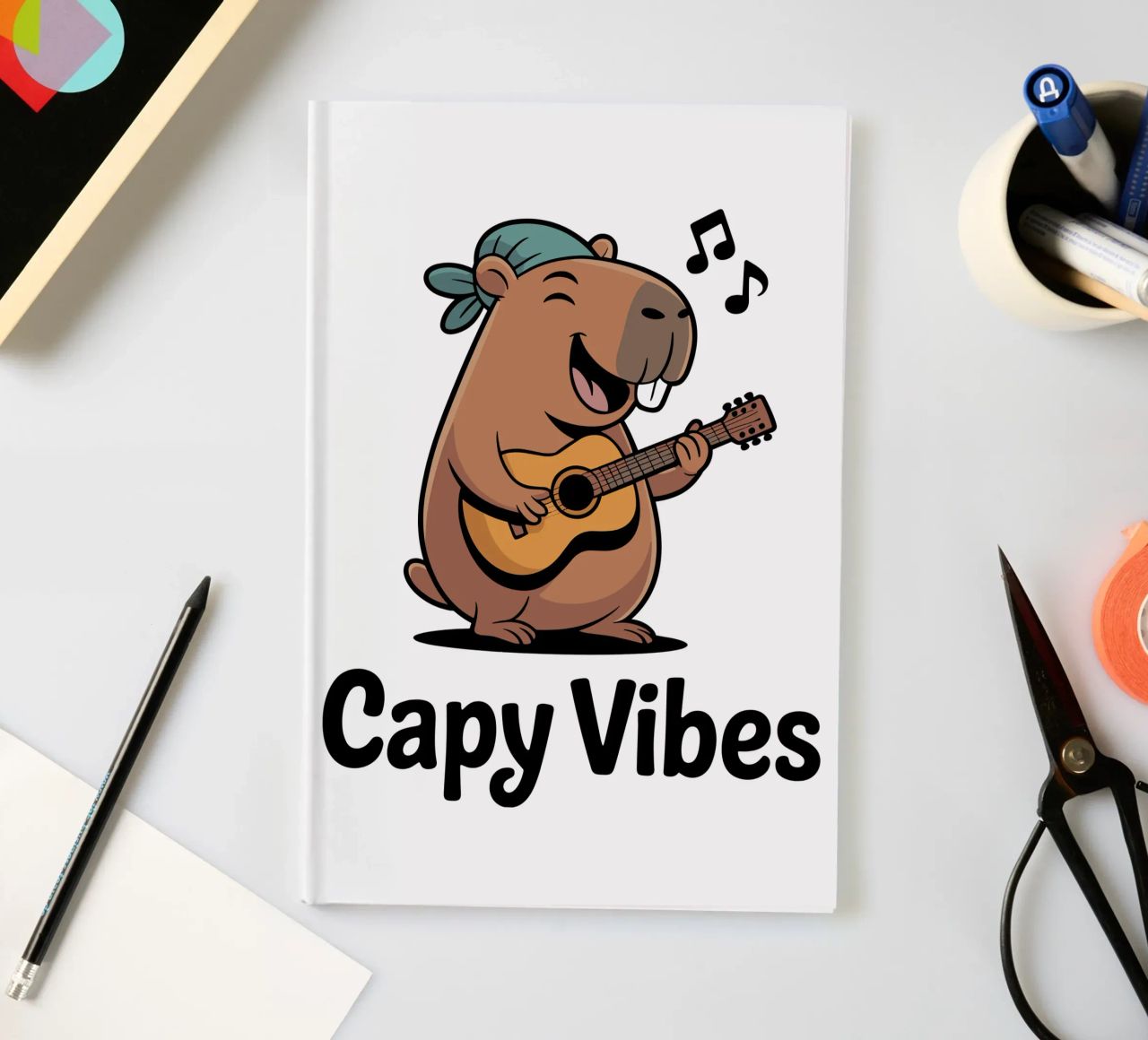 Capy & Bara Capy Vibes diario da Capy & Bara