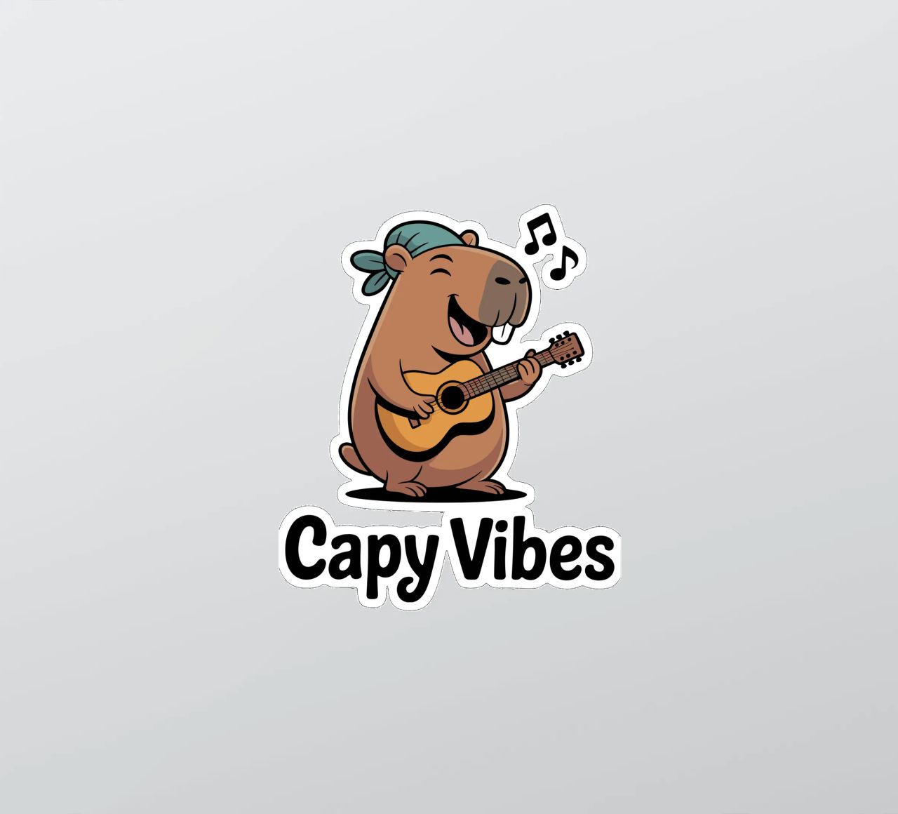 Capy & Bara Capy Vibes adesivo da Capy & Bara