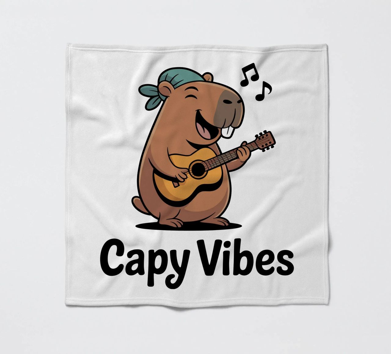 Capy & Bara Capy Vibes coperta in pile da Capy & Bara