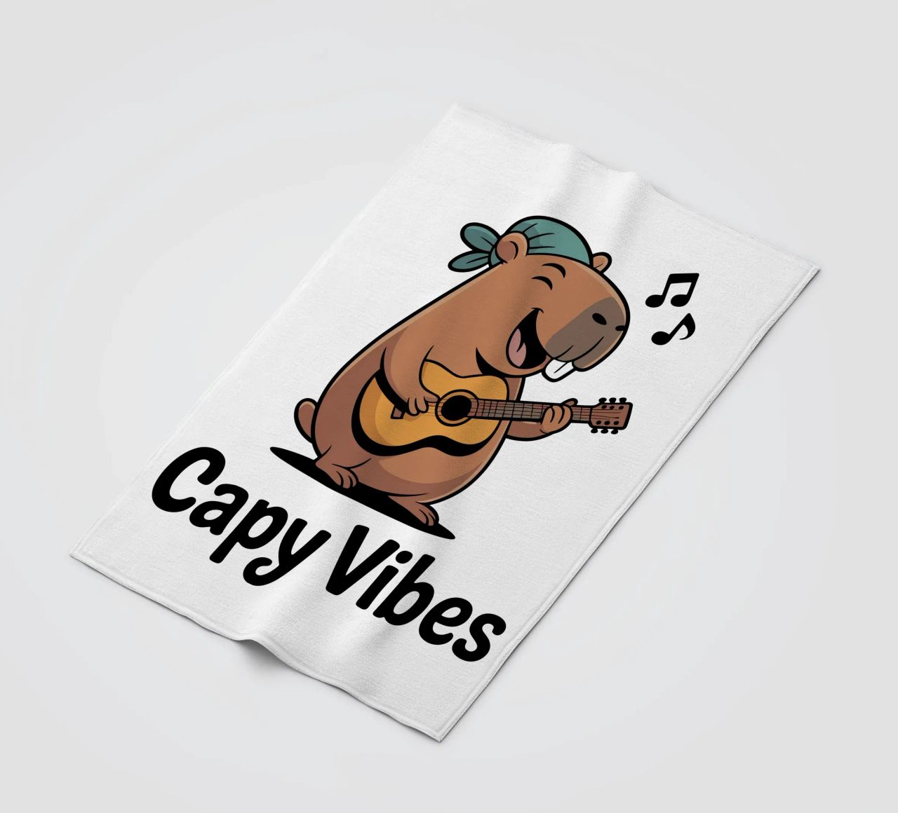 Capy & Bara Capy Vibes coperta in pile da Capy & Bara