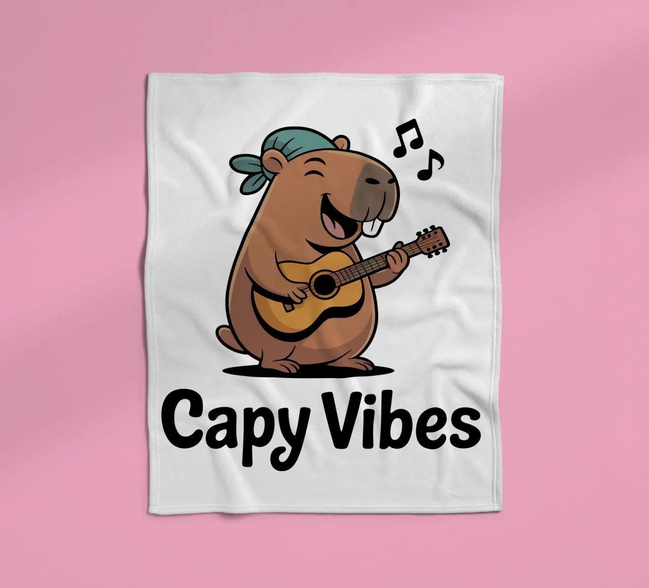 Capy & Bara Capy Vibes fleecedeken van Capy & Bara