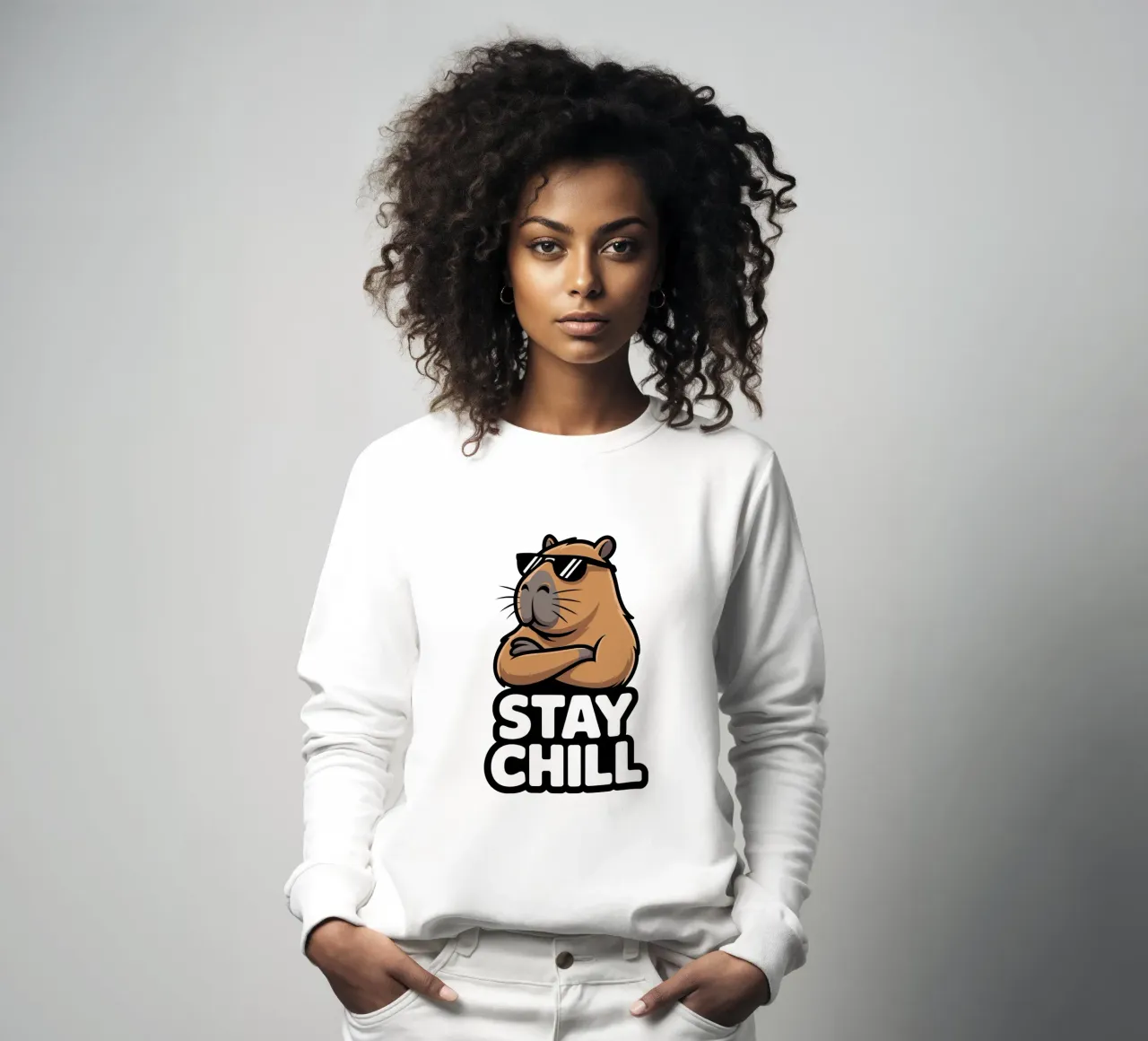 Capy & Bara Sty Chill Sweatshirt von Capy & Bara
