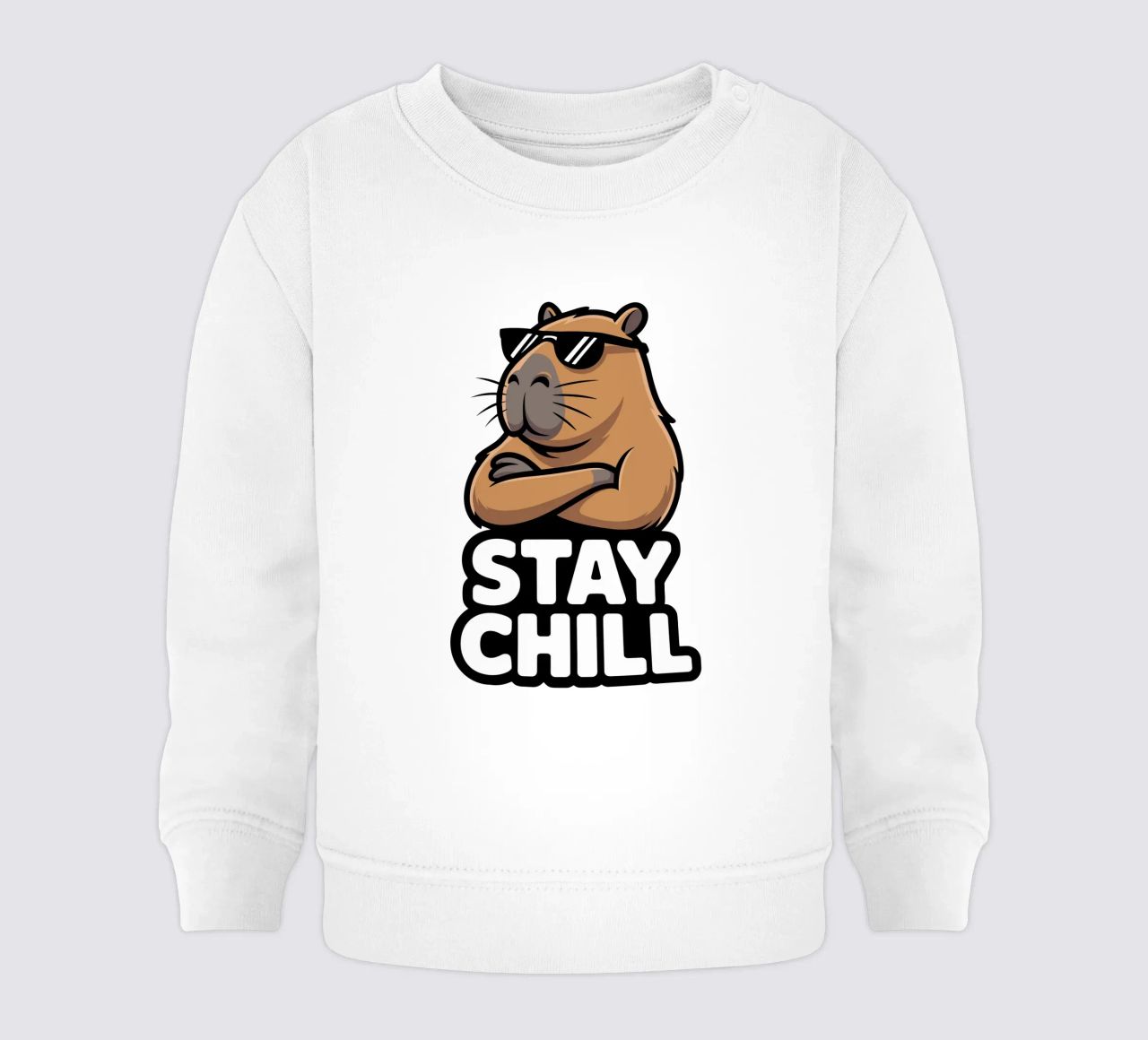 Capy & Bara Sty Chill felpa neonato da Capy & Bara