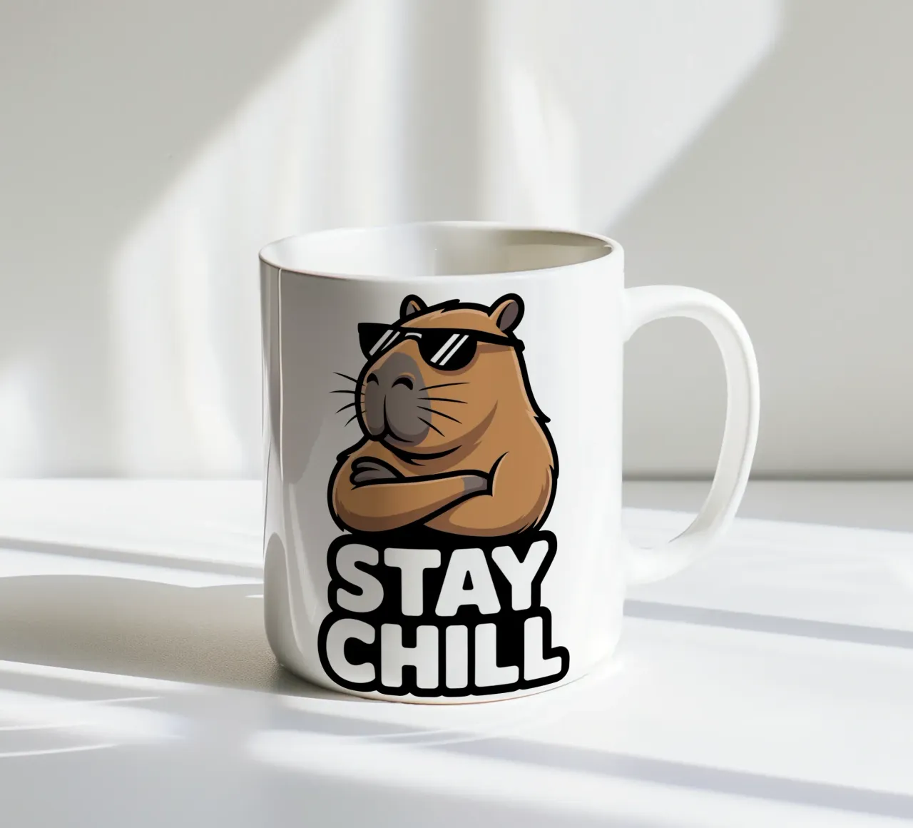 Capy & Bara Sty Chill tazza in ceramica da Capy & Bara
