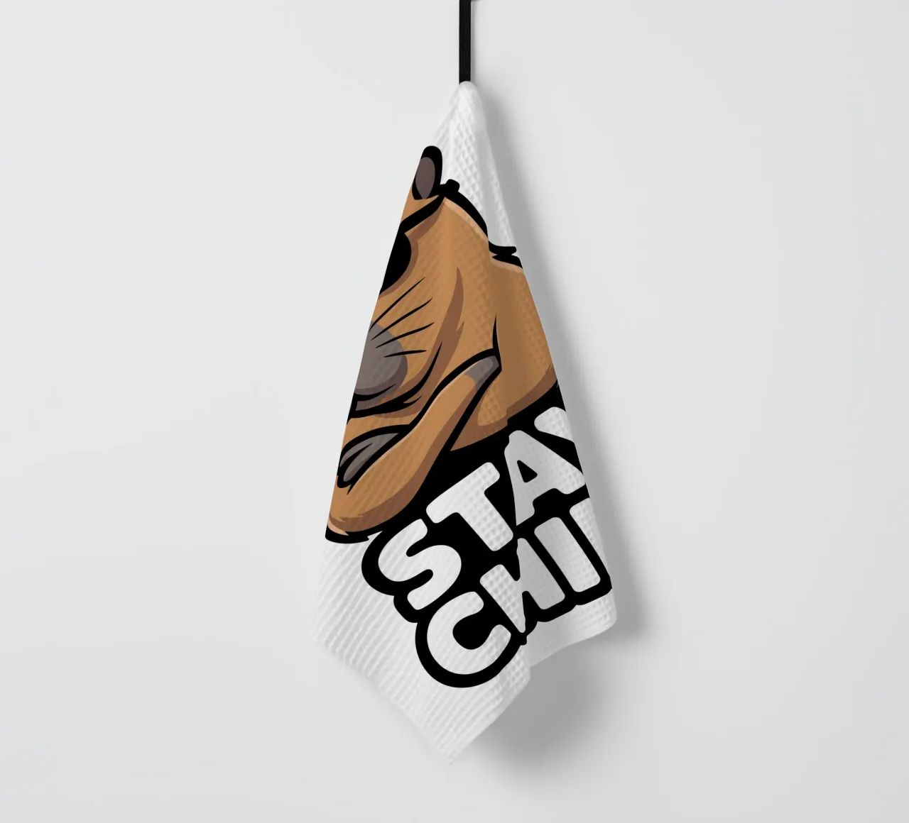 Capy & Bara Sty Chill canovaccio da cucina da Shirtfantastisch