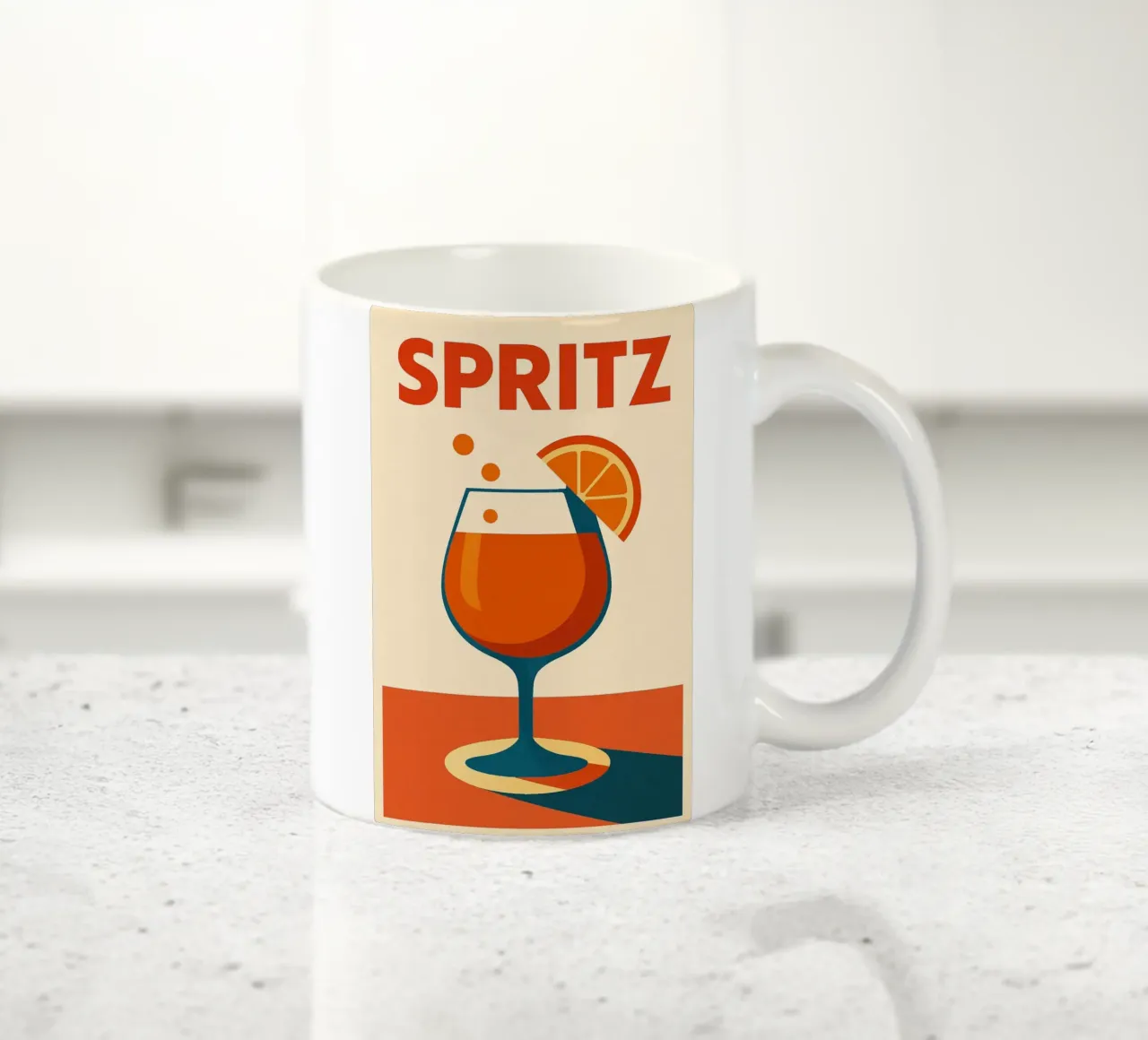 SPRITZ – L’instant pop qui pétille mug en céramique de Boissons - Affiches & posters - Retro