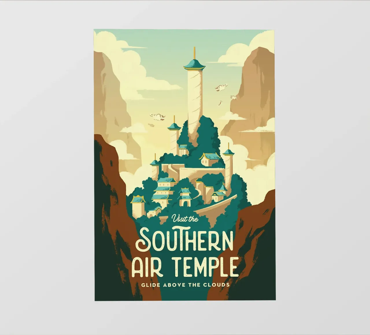 Visit The Southern Air Temple photo wallpaper by Alice Slatera