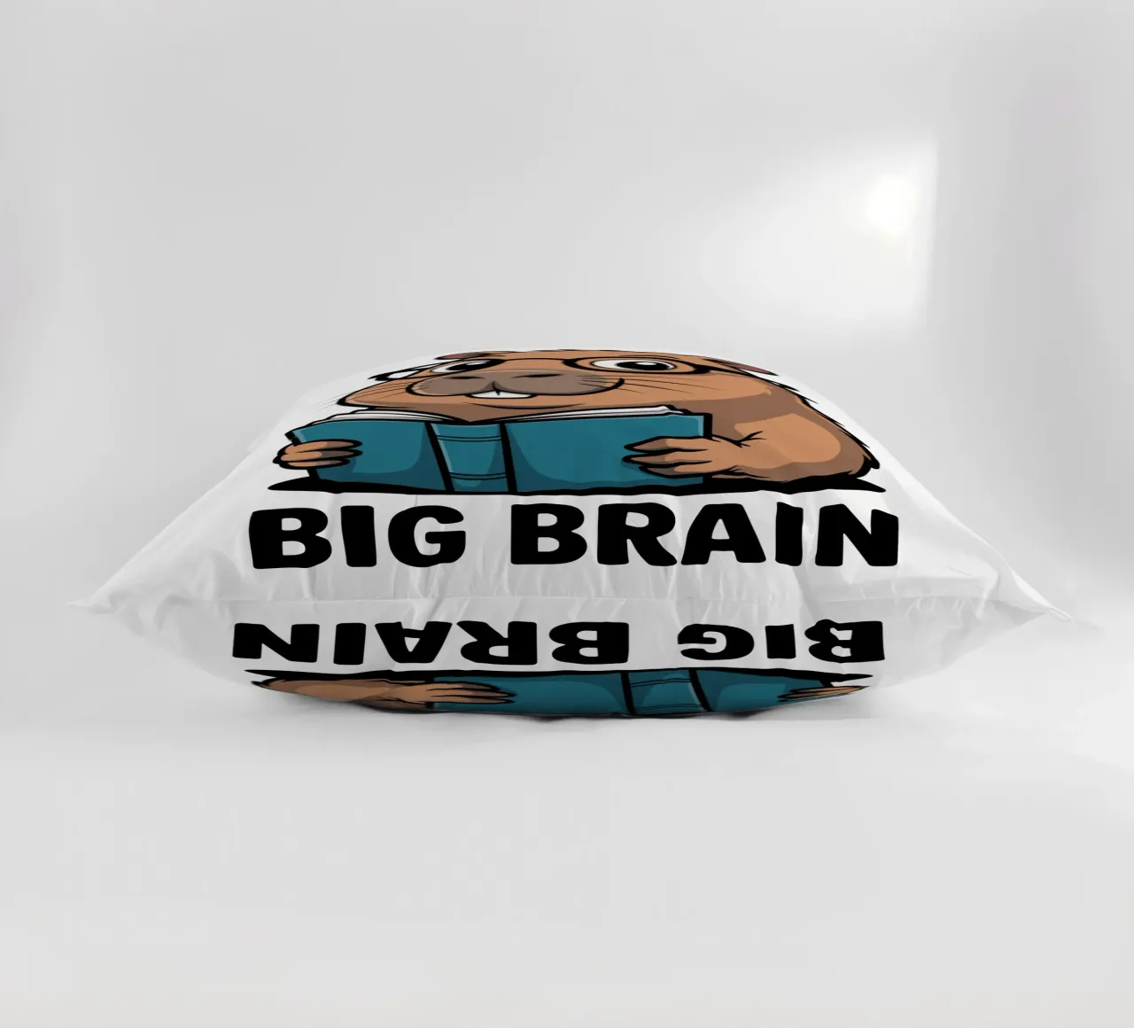 Capy & Bara Big Brain cuscino da Capy & Bara
