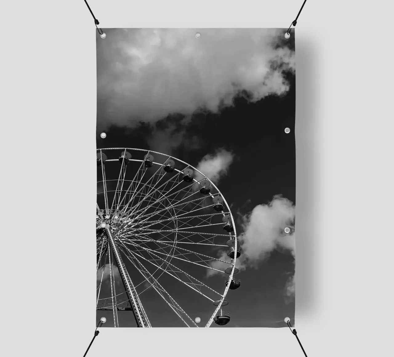 Bianco e nero #1 telo in pvc da j-photography