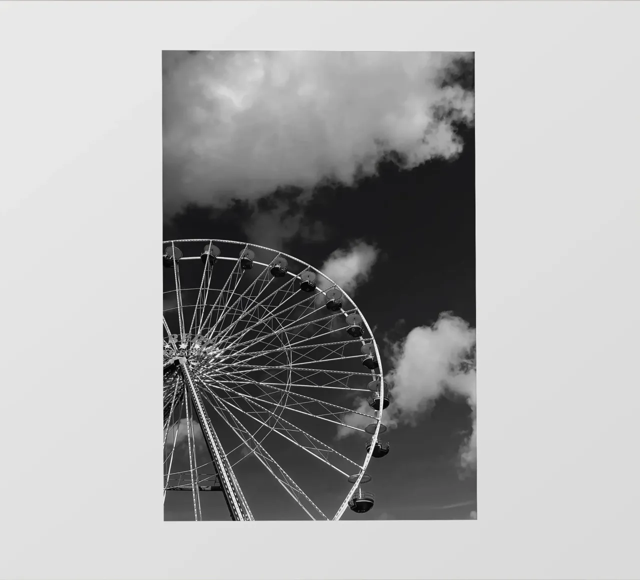 Bianco e nero #1 telo in pvc da j-photography