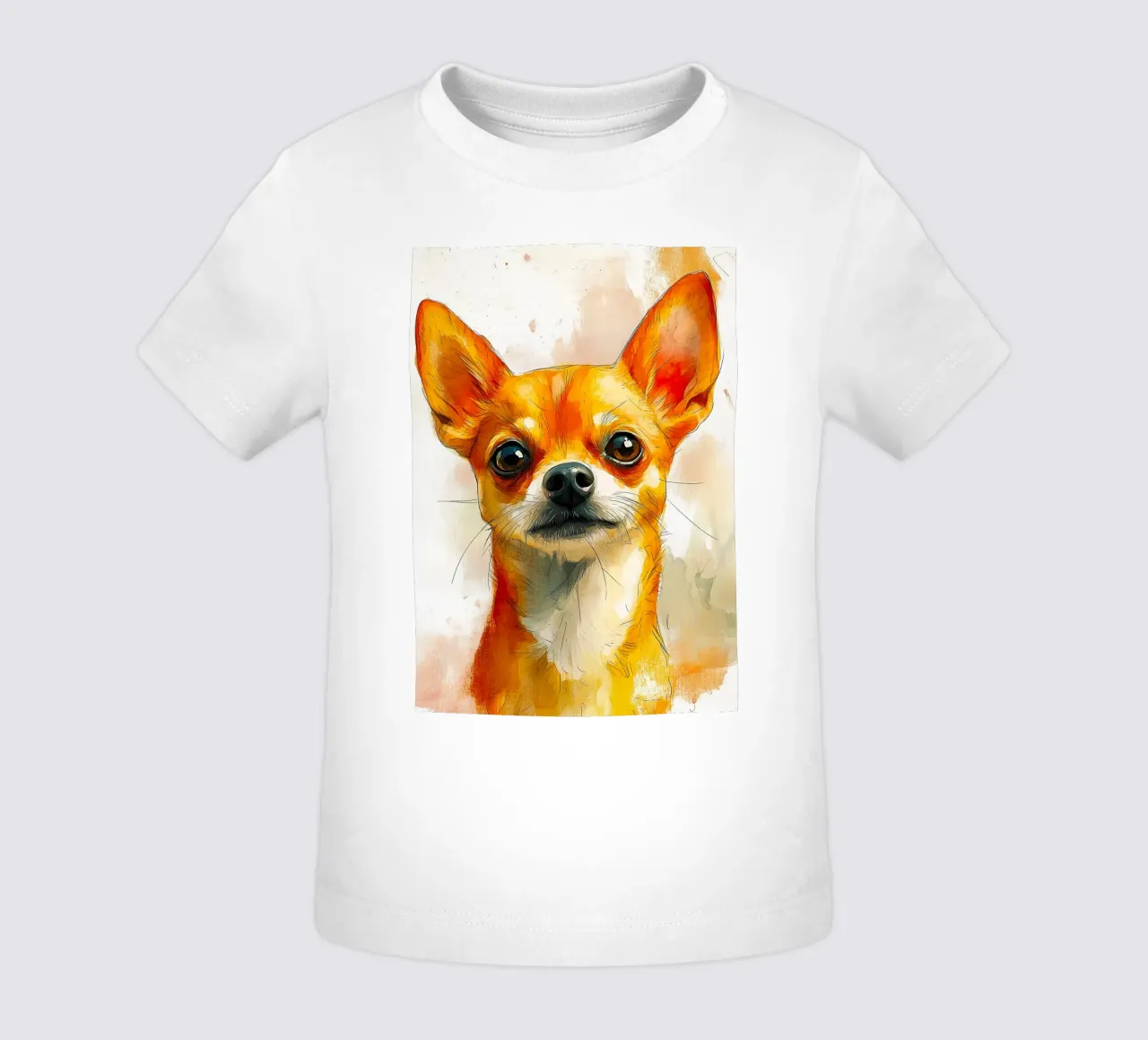Dog chihuahua baby t-shirt by Justyna Jaszke JBJart