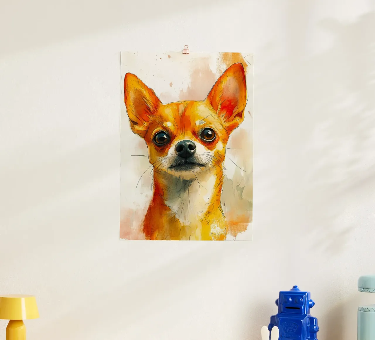 Cane chihuahua carta hahnemühle da Justyna Jaszke JBJart